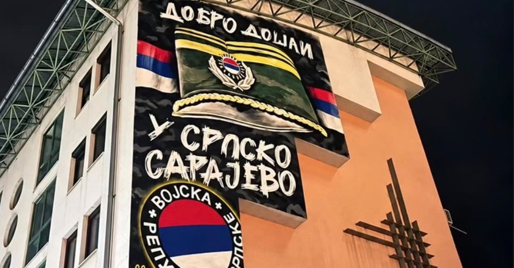 Podnesena krivična prijava Tužilaštvu BiH zbog murala u Istočnom Sarajevu