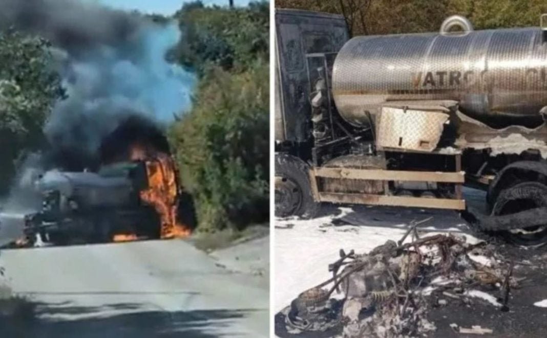 Užasna nesreća kod Mostara: Sudar vatrogasnog kamiona i motora, oba vozila planula